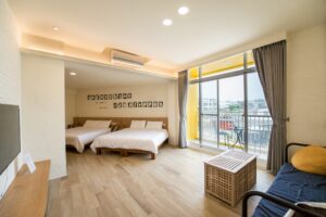小琉球好友出遊住宿 輕旅1 獨立景觀陽台